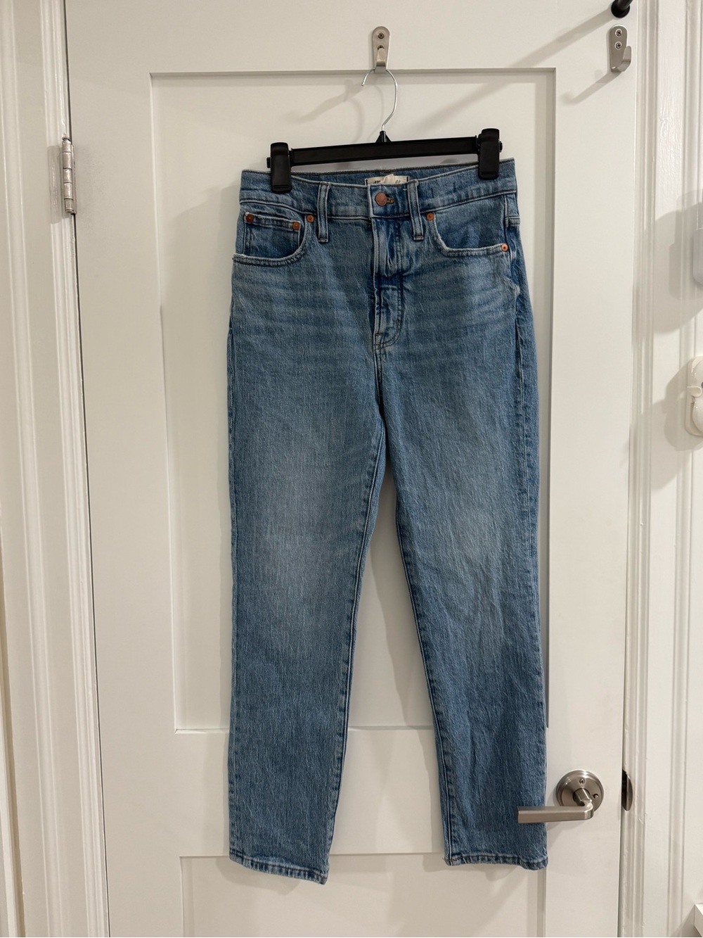 Madewell light blue the perfect vintage jean (fair, 12 inch rise)